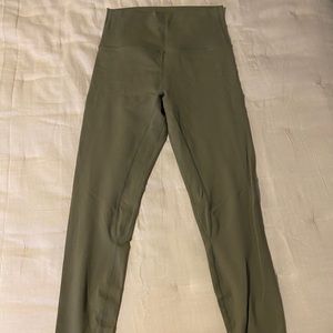Flexxfit Olive Leggings Sz Small